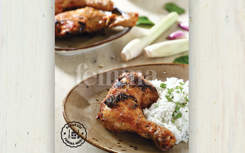  Resep  Ayam  Panggang  Bumbu Rendang